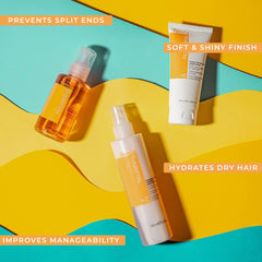 Fanola Liquid Crystals close-up, lightweight formula for smooth hair