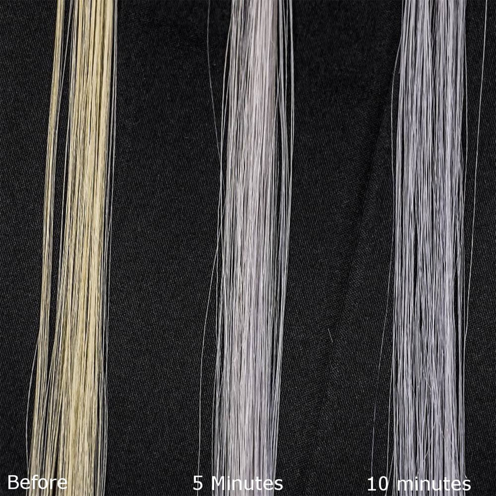 Fanola No Yellow Shampoo purple-toned on dry or lightened hair