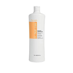 Fanola Nutri Care Shampoo bottle highlighting nourishing, restorative care for hair