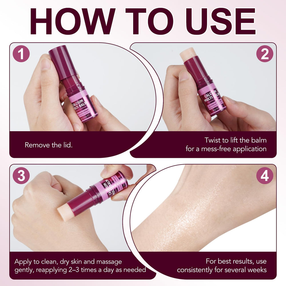 FANSHI Calcium Multi Balm Stick packaging shown as compact travel essential