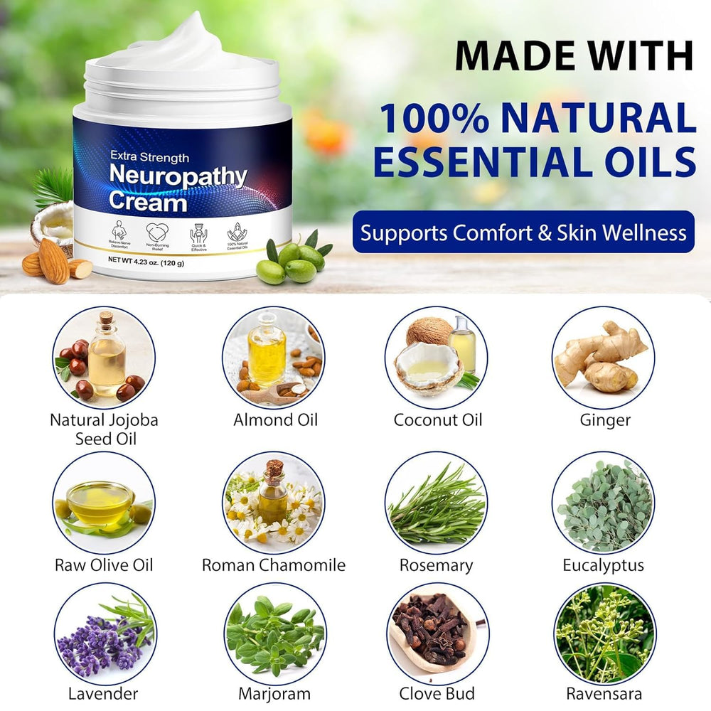 Fanshi nerve relief cream gel texture visualizes cooling, lightweight feel.