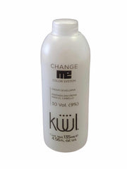 Fantasy Nails Kuul Change Me Peroxide 30 Volume cream developer bottle for even color development.