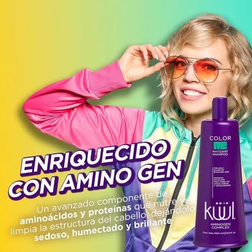 Fantasy Nails Kuul Color Me Matizant Shampoo pigment-rich formula for blond hair enhancement