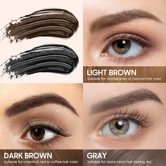 Fanterday natural look brow gel creates balanced, subtle definition