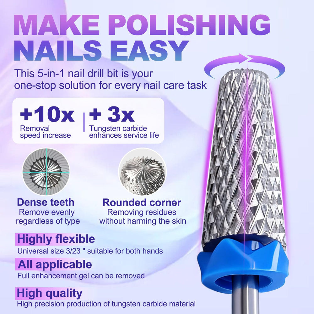 FANTEXY dustproof case keeps bits protected and portable for on-the-go nail work