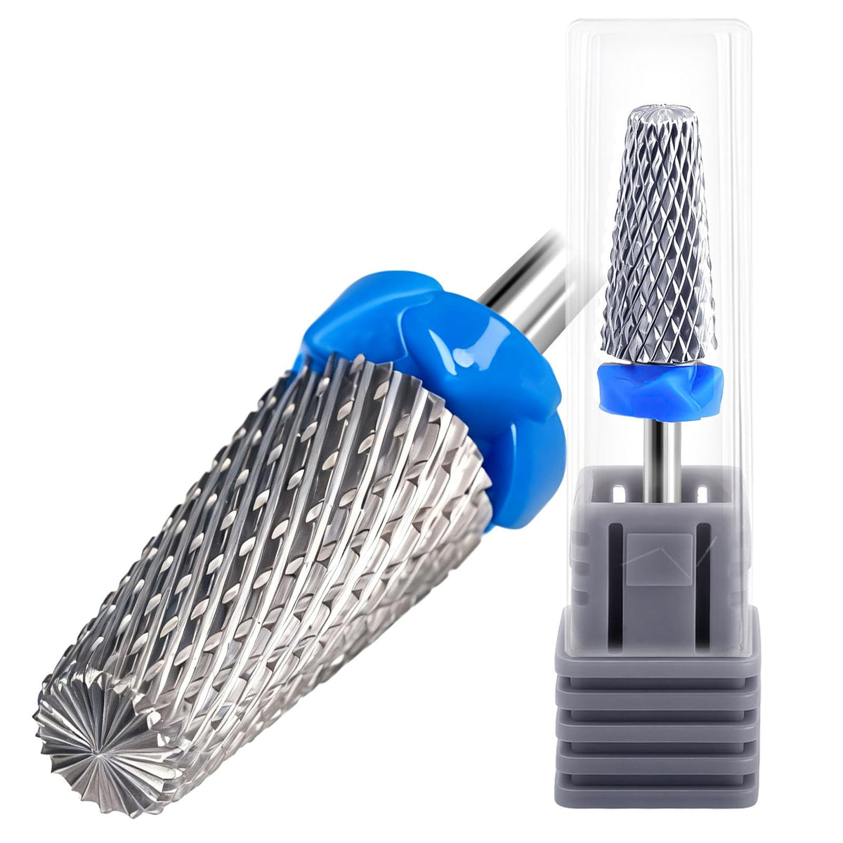 FANTEXY nail drill bit with 3-32 inch shank for universal compatibility and quick setup
