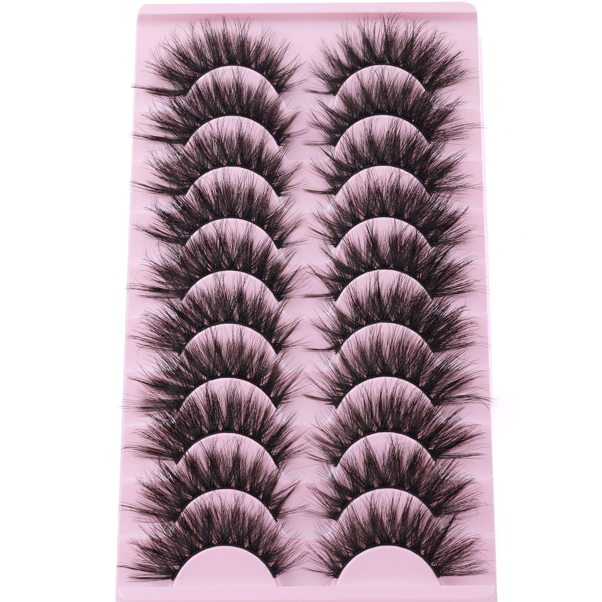 Fanxiton 10-pairs pack provides versatile lash options