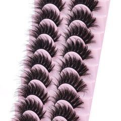 Fanxiton 5D wispy dramatic lashes add length and definition