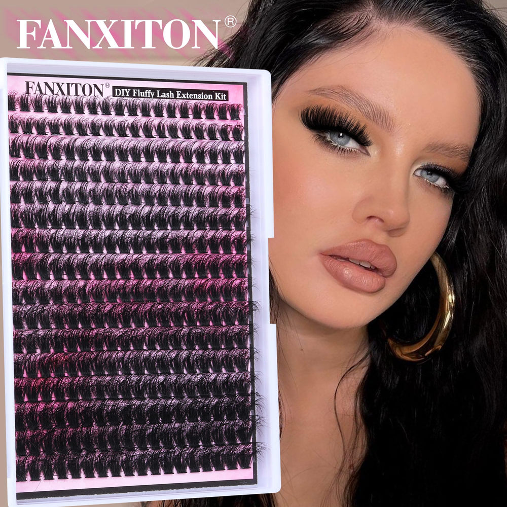 FANXITON 70D Japanese-fiber lashes for a soft, natural feel