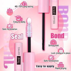FANXITON lash bond and seal for sweat-resistant hold.