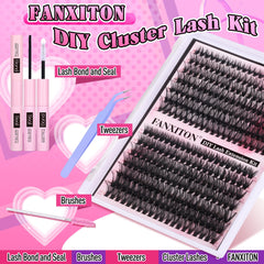FANXITON lash bond and seal bottle, secure adhesion and anti-dust protection