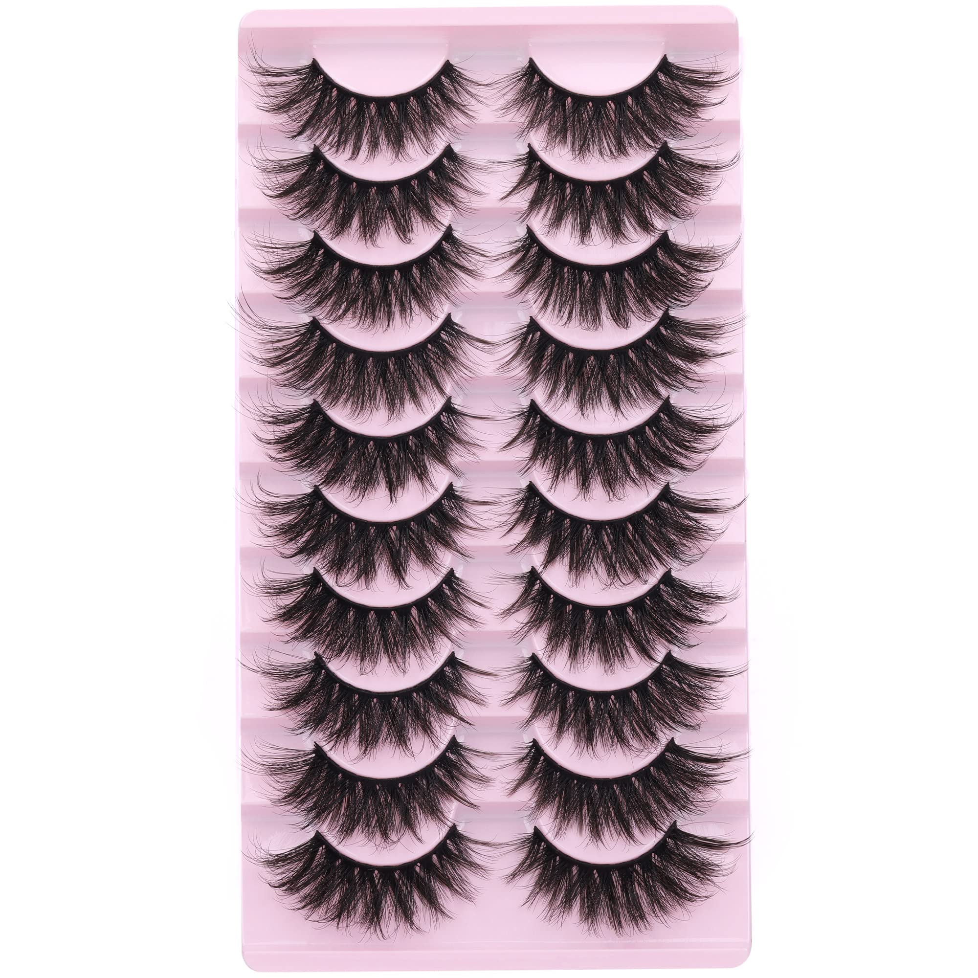 Fanxiton soft cotton band lashes for easy eyeliner substitution
