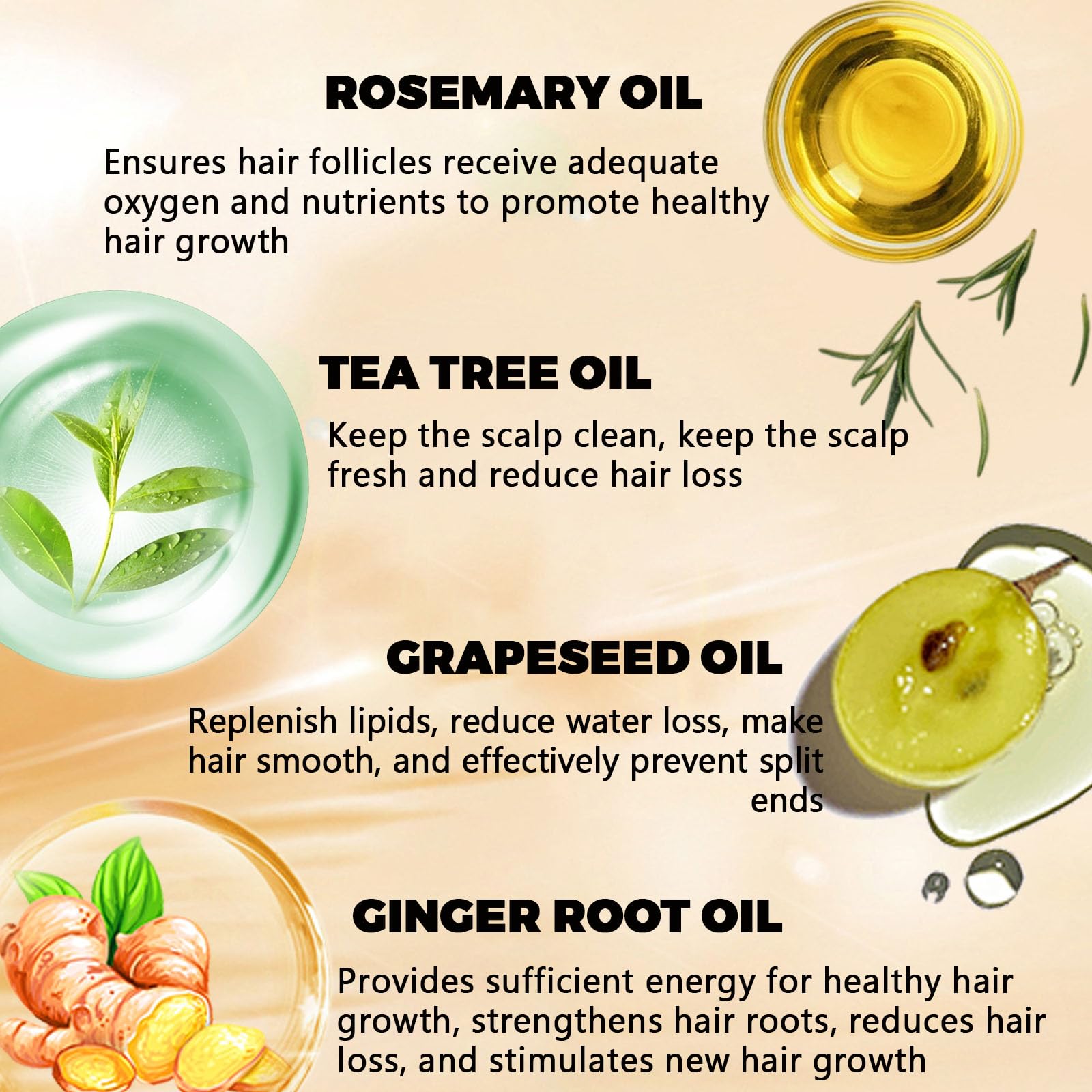 Fari Oil grapeseed oil ingredient provides nourishing root care and shine