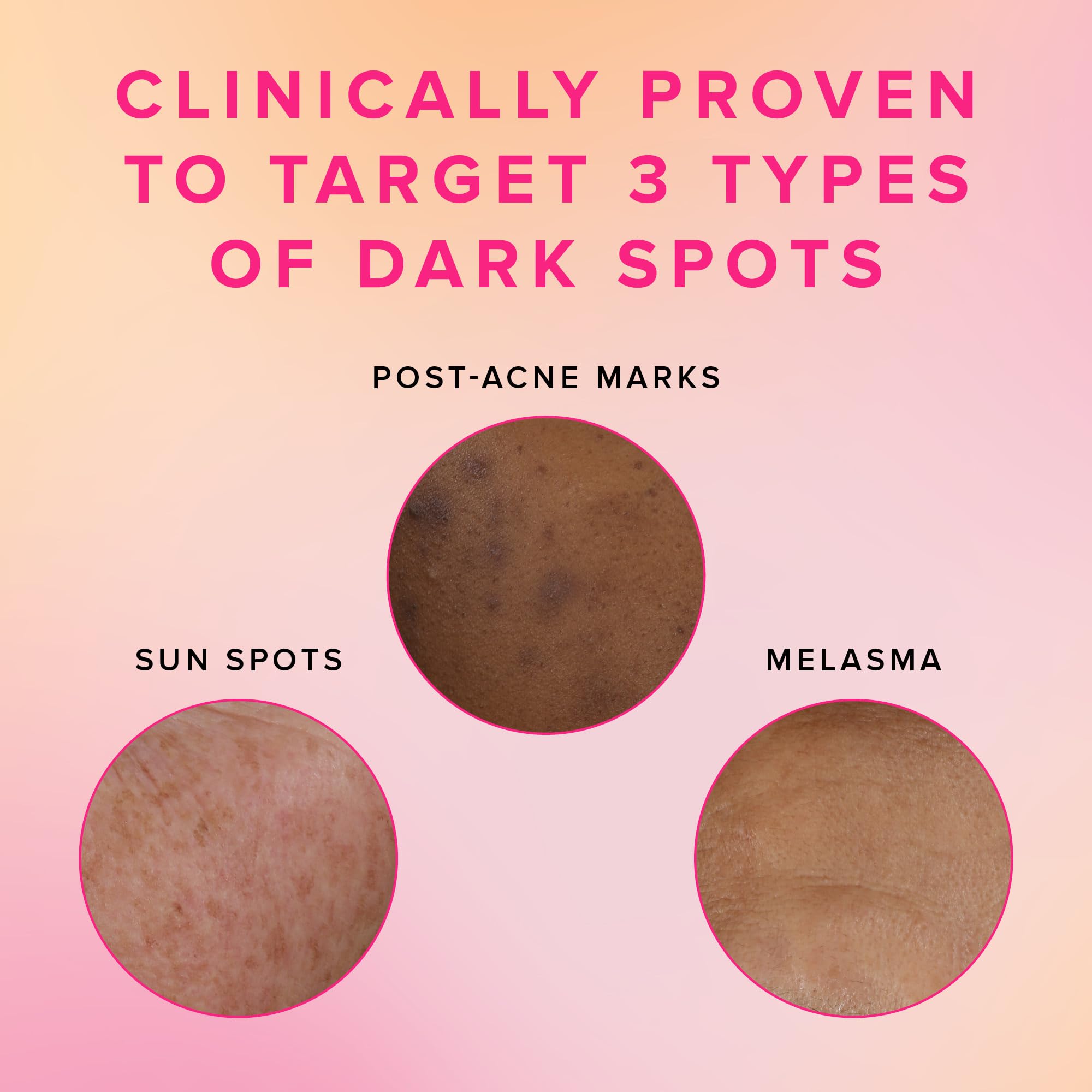 Farmacy application on clean skin indicating simple AM/PM routine.