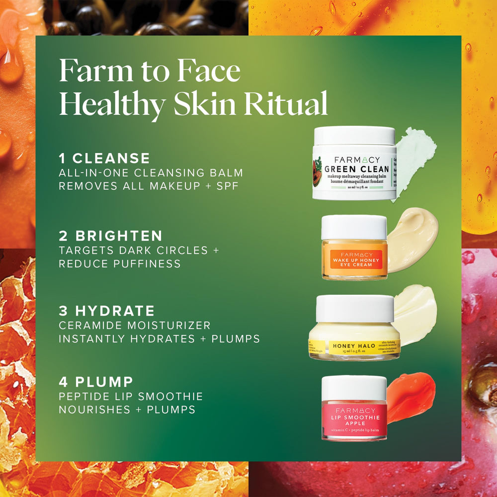 Farmacy Honey Halo moisturizer – front view, deeply hydrating with ceramides for dry skin