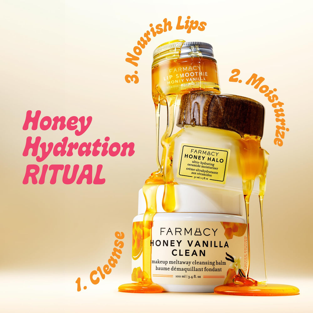 Sunflower oil supports hydration during the cleansing routine.