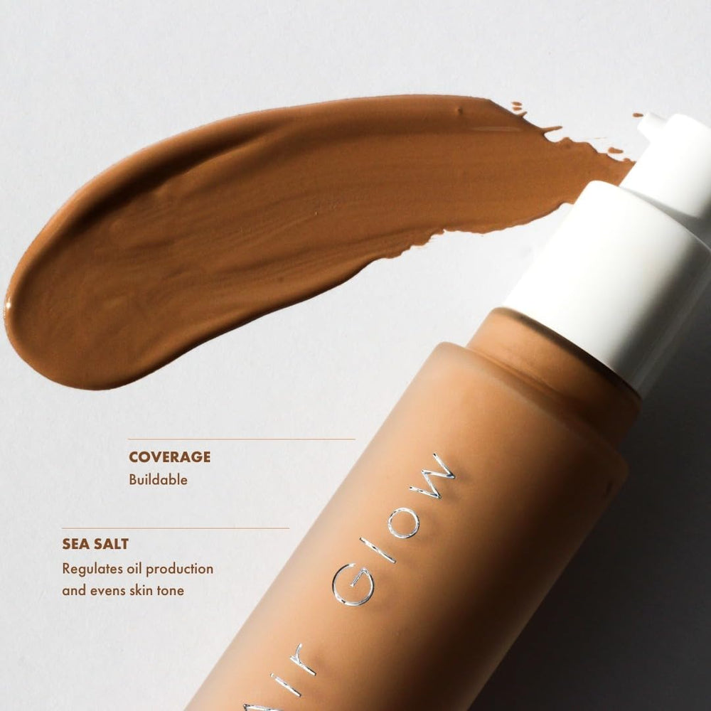 FARMASi Air Glow closeup of hyaluronic acid indicating plump, hydrated skin effect.