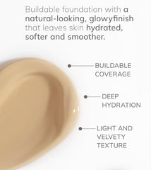 FARMASi Air Glow swatches N17 showing buildable coverage for a seamless complexion.