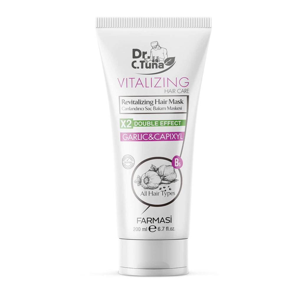 FARMASI Dr. C. Tuna Capixyl close-up highlighting active ingredients
