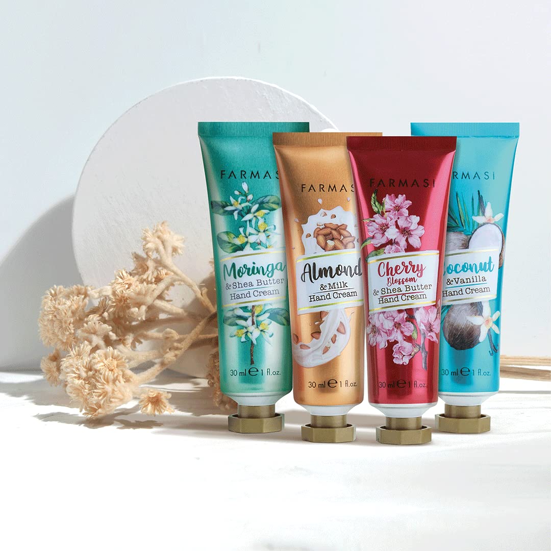 FARMASi Coconut Vanilla fragrance hand cream with tropical notes.