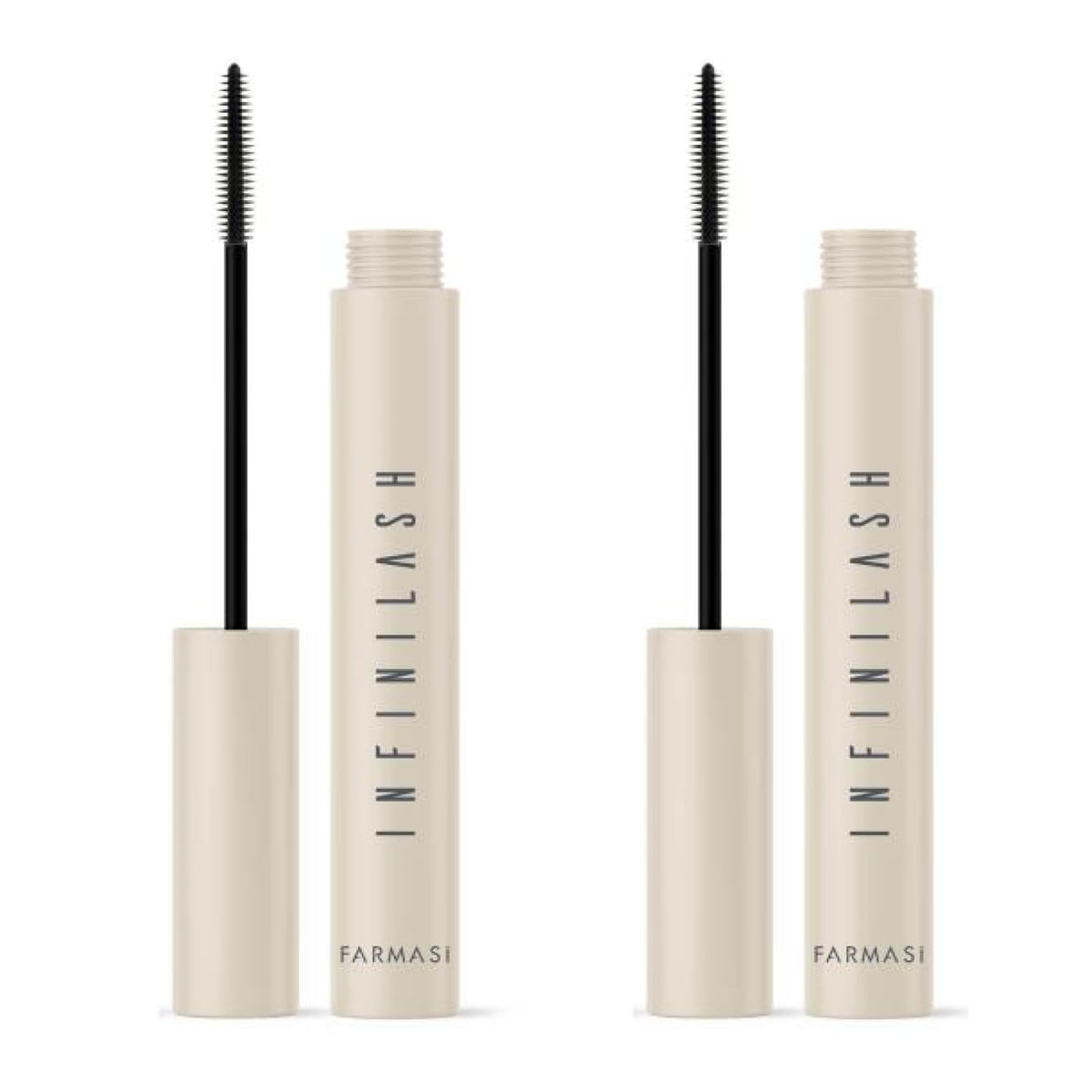 Farmasi Infinilash Mascara with Twin-Vortex brush delivers defined, lengthened lashes with a clump-free finish.