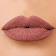 FARMASi Make Up Matte Liquid Lipstick Au Natural lip swirl, rich pigment for bold color.