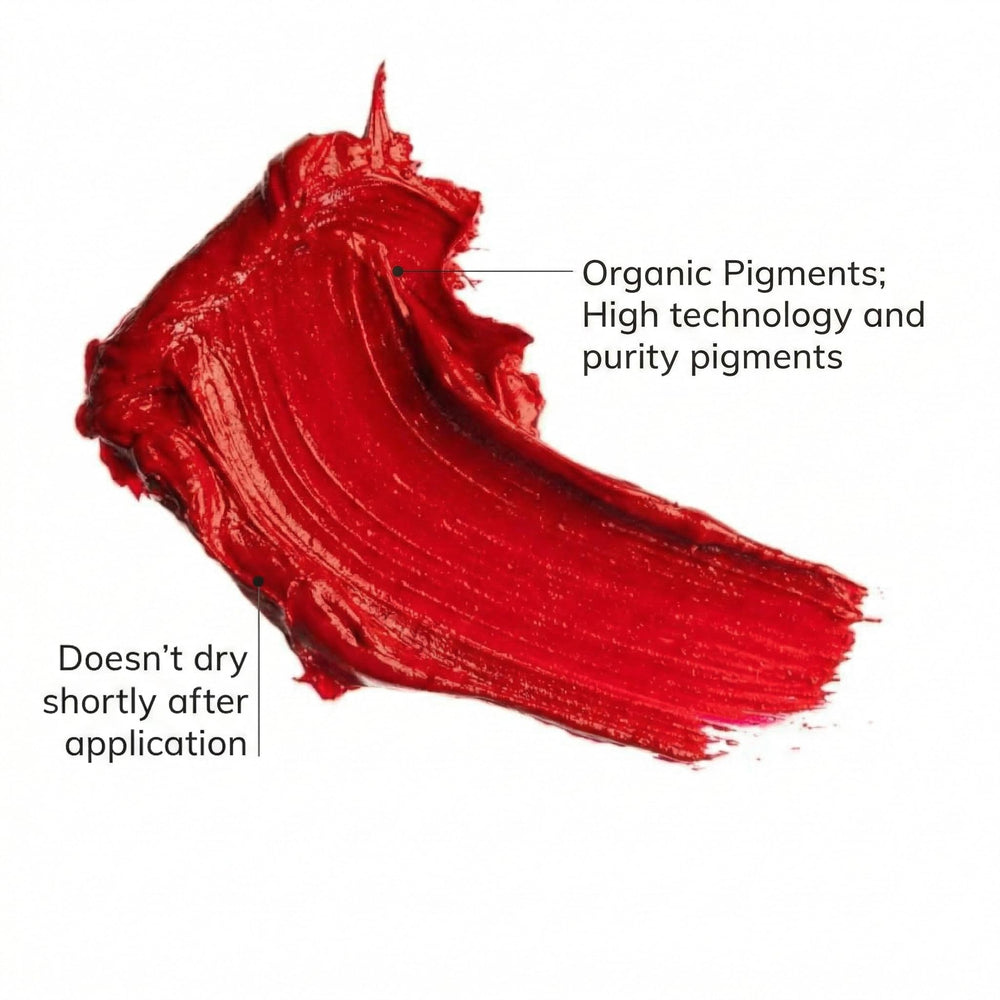 FARMASi ultra-lightweight-matte-lipstick featherweight feel all day.