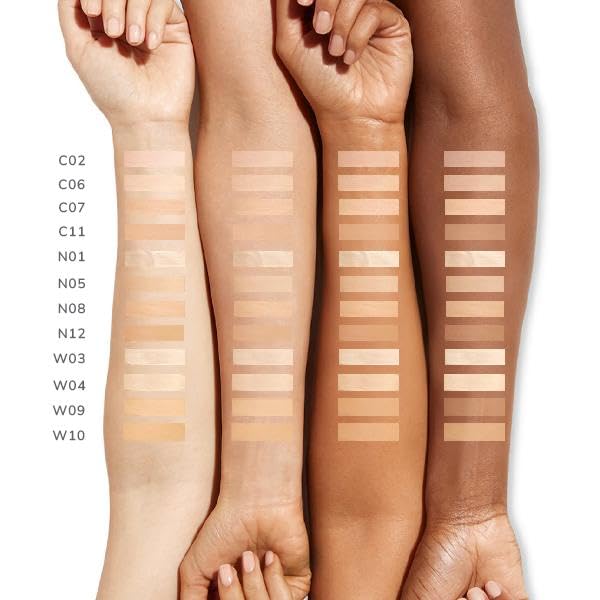 Farmasi VFX Pro Liquid Concealer blemish concealment on skin shows full coverage.
