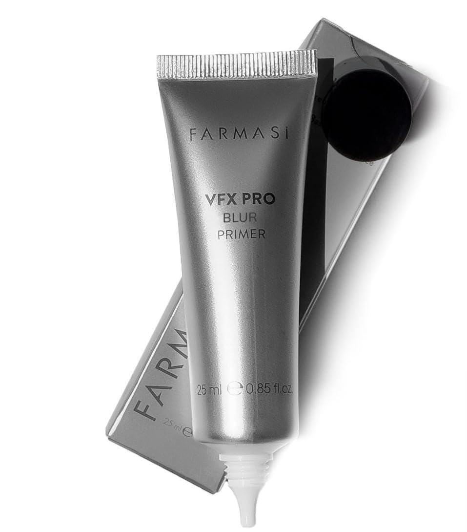 Farmasi VFX Pro primer application close-up for a flawless base.