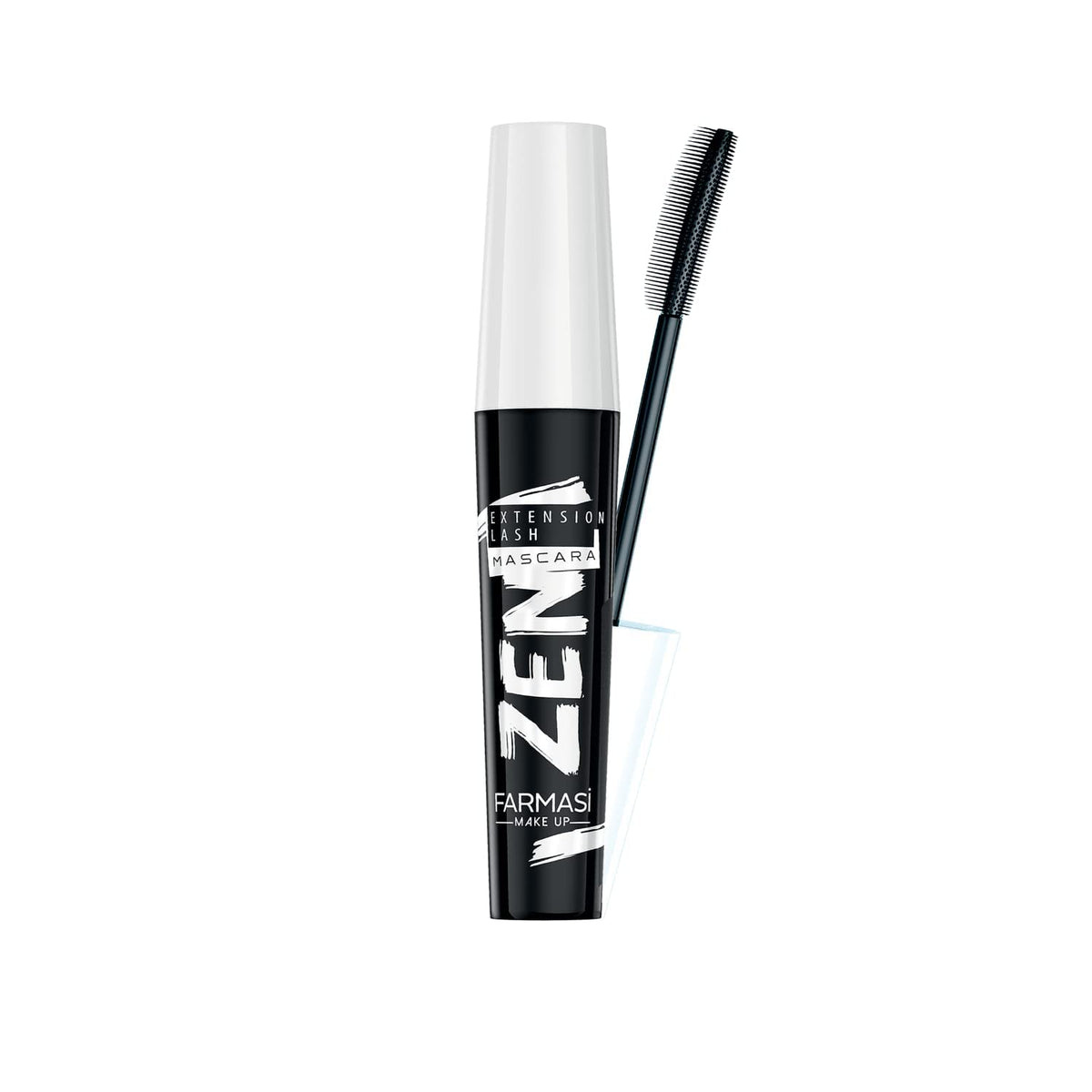 FARMASi Zen Extension Lash Mascara close-up brush for precise, defined lashes.