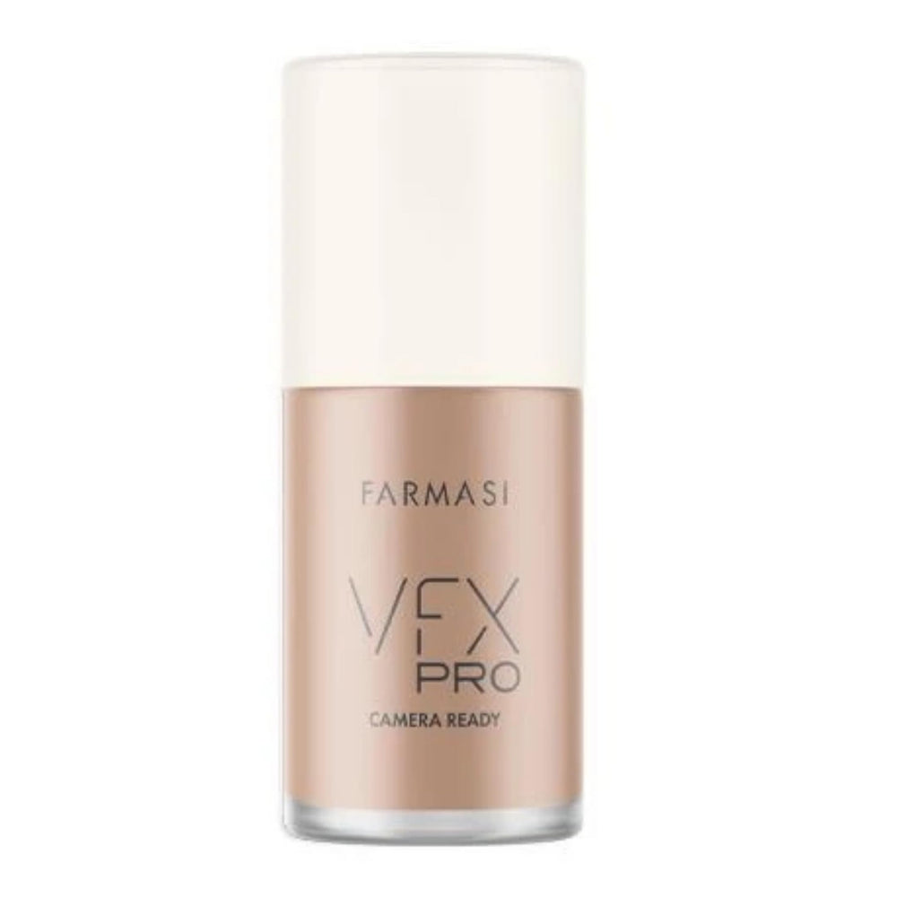 FARMASi VFX Pro foundation bottle with pump offers smooth full coverage for an even complexion.