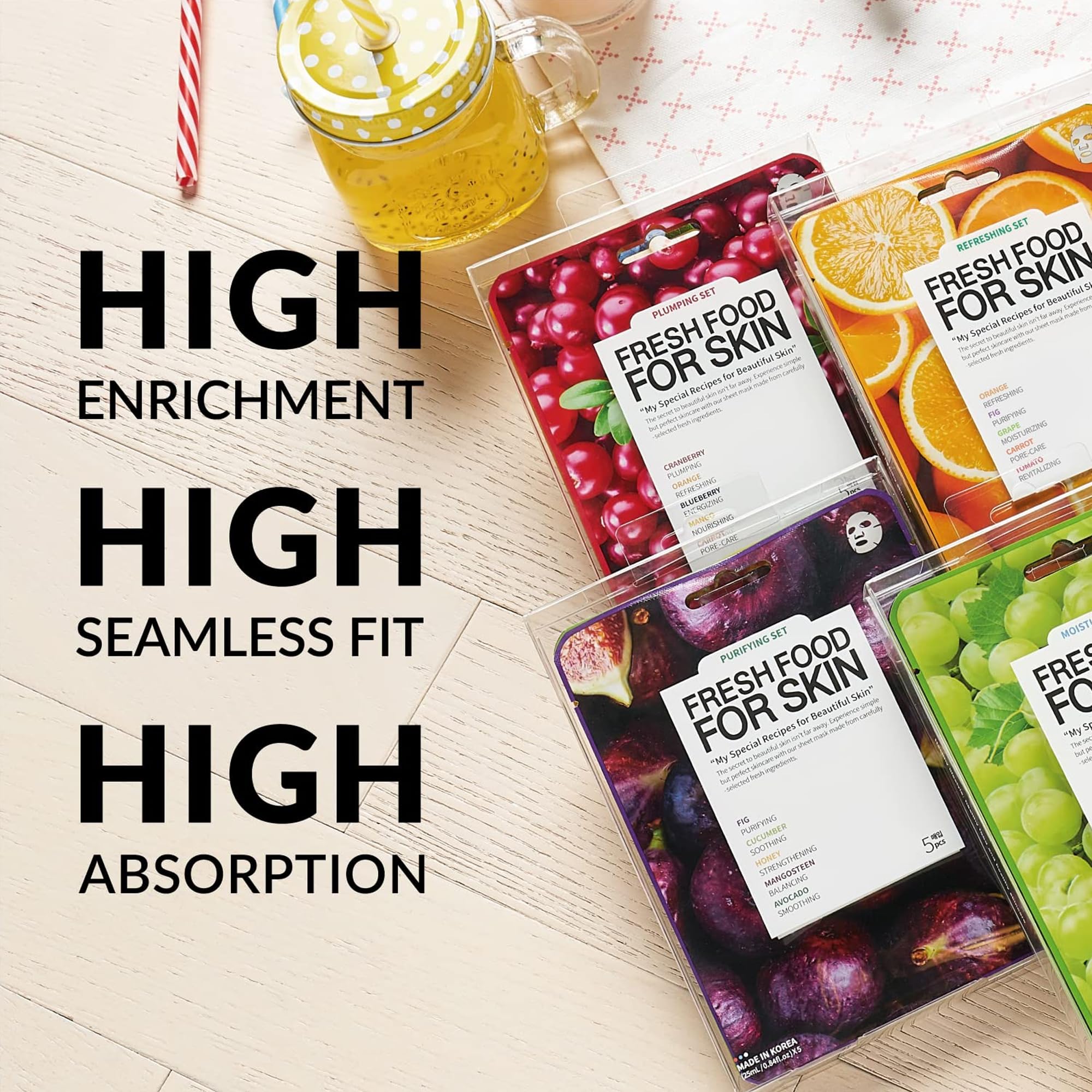 FARMSKIN Organic Face Mask brightening focus for even tone.