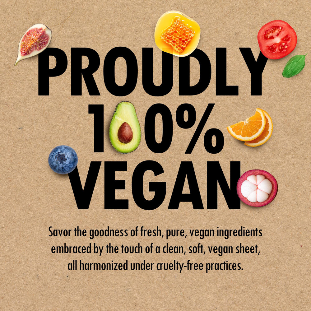 FARMSKIN Organic Face Mask daily-use friendly texture adheres well.