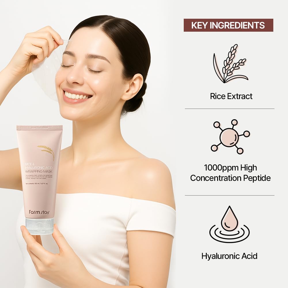 FARMSTAY film tightens pores while keeping skin hydrated.