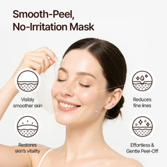 FARMSTAY Ginseng Collagen Wrapping Mask brush included for hygienic application