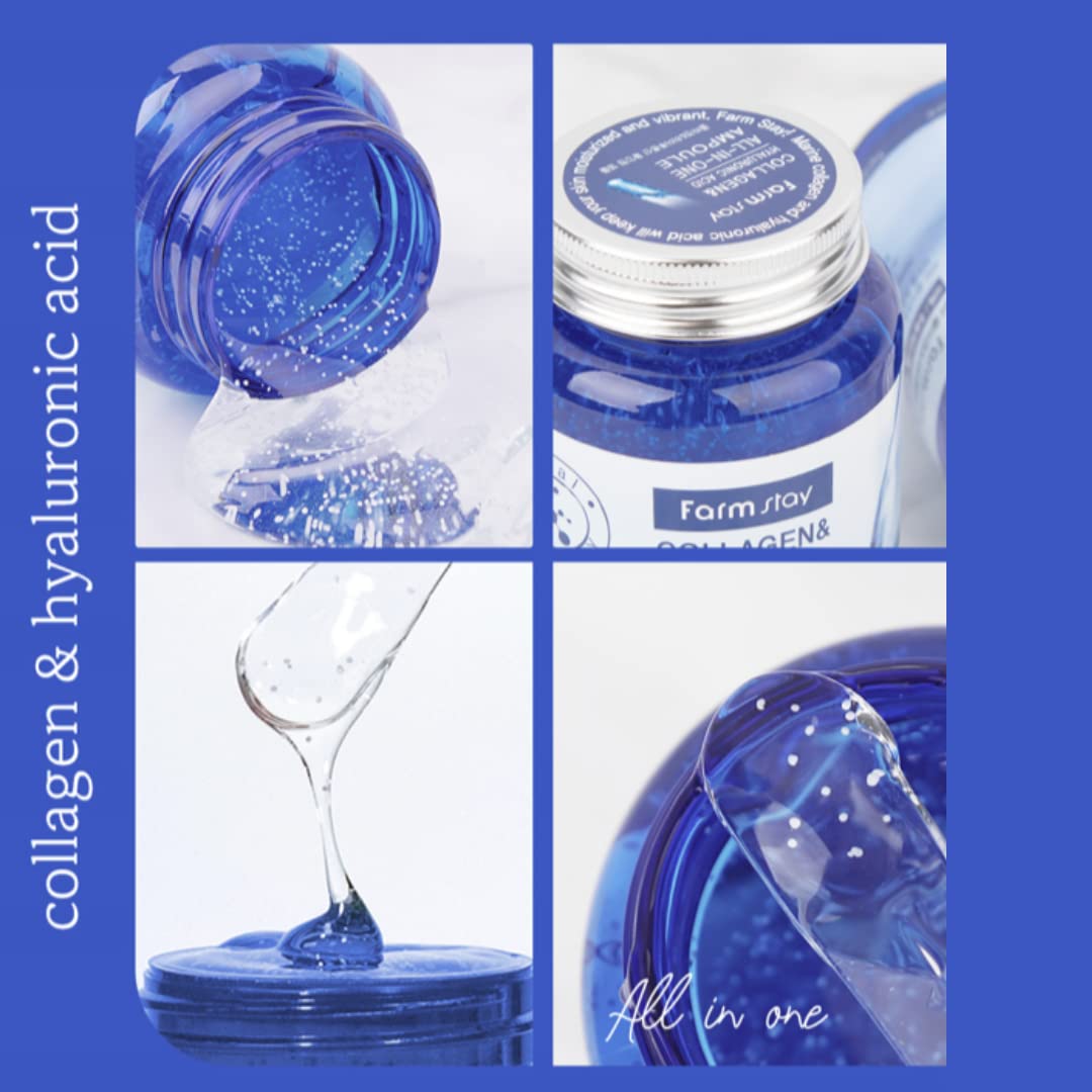 FarmStay marine collagen detail highlights premium antioxidant-inspired care.