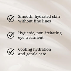Farmstay Niacinamide 2% eye serum ingredients highlighting barrier support.