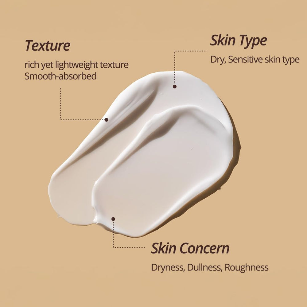 FARMSTAY Rice & Bifida Complexion Cream pump for easy daily use