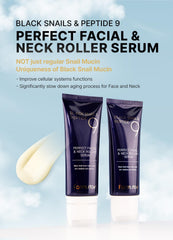 FarmStay roller applicator closeup demonstrates mess-free serum application.