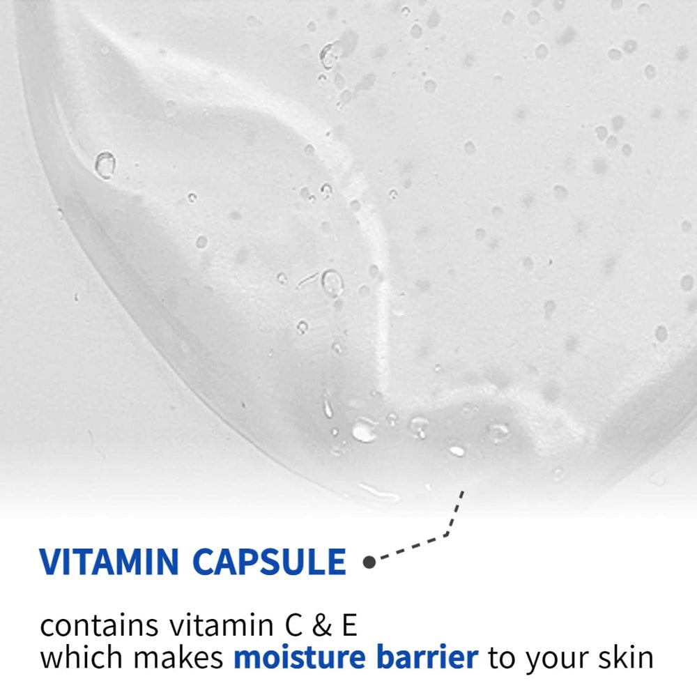 FarmStay serum packaging label conveys premium skincare commitment.