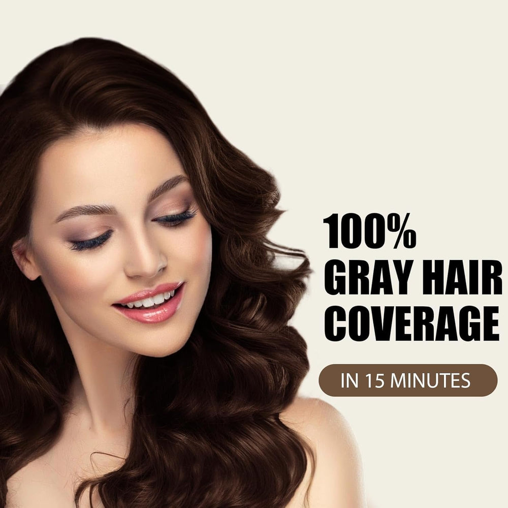 Farndu 3-in-1 hair dye shampoo application scene for quick color