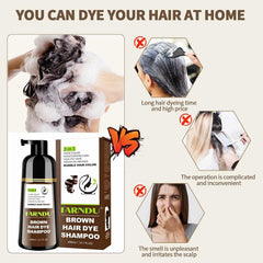 Farndu plant-based formula with argan and olive oils for moisture and shine.