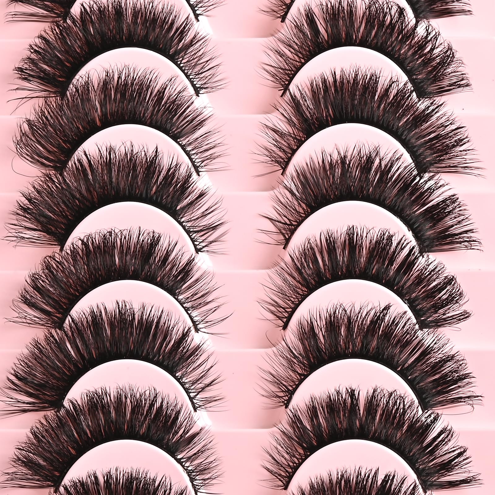 FARRED easy-application lashes suitable for beginners.