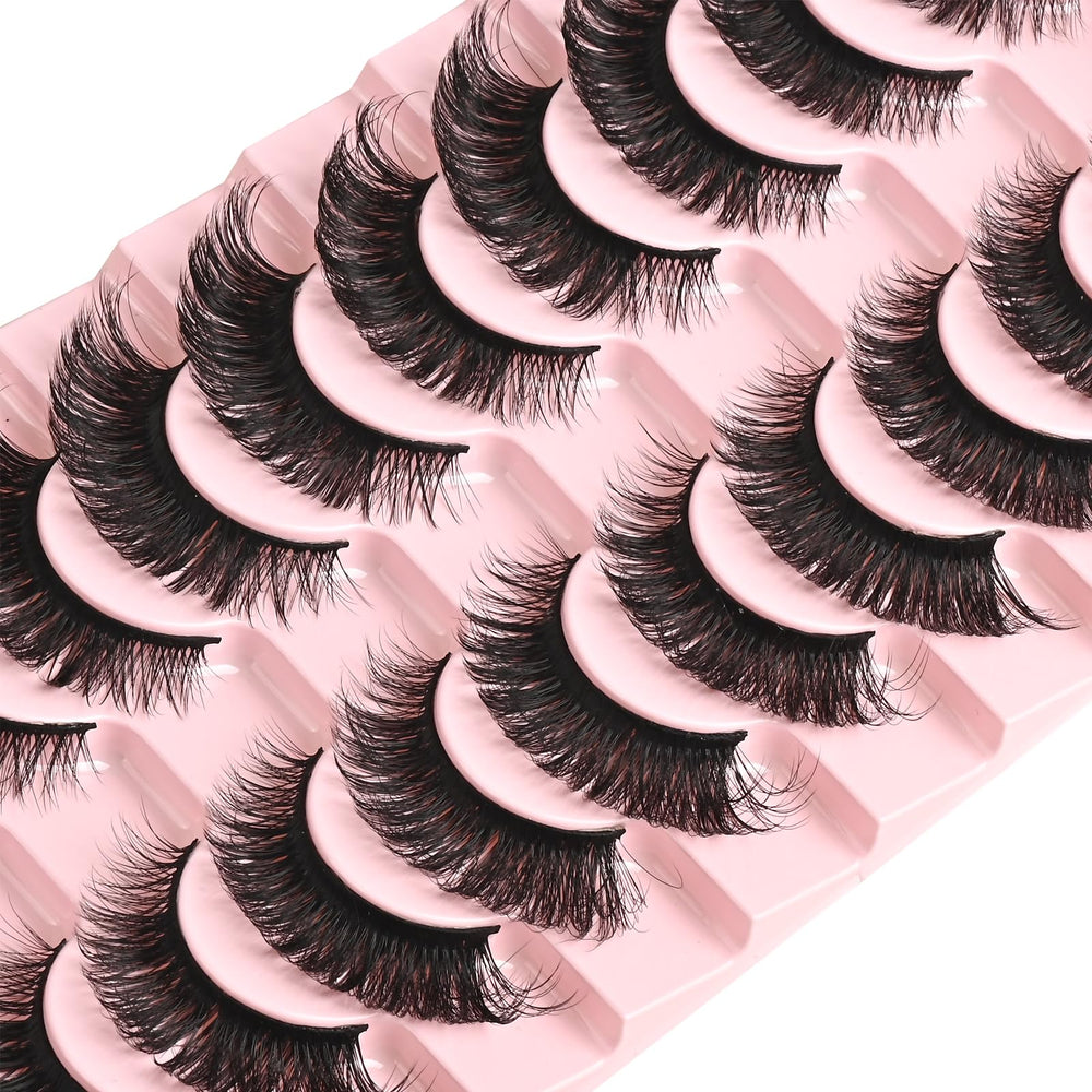 FARRED 8mm-15mm length lashes for versatile looks.