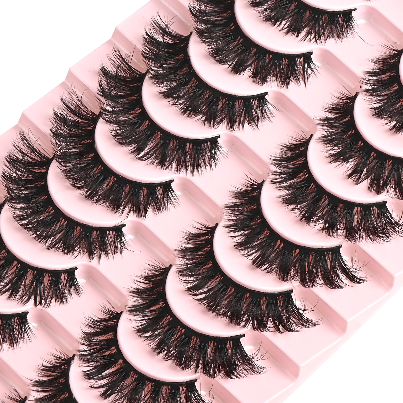 FARRED easy-apply pre-shaped lash band for beginner-friendly glam.