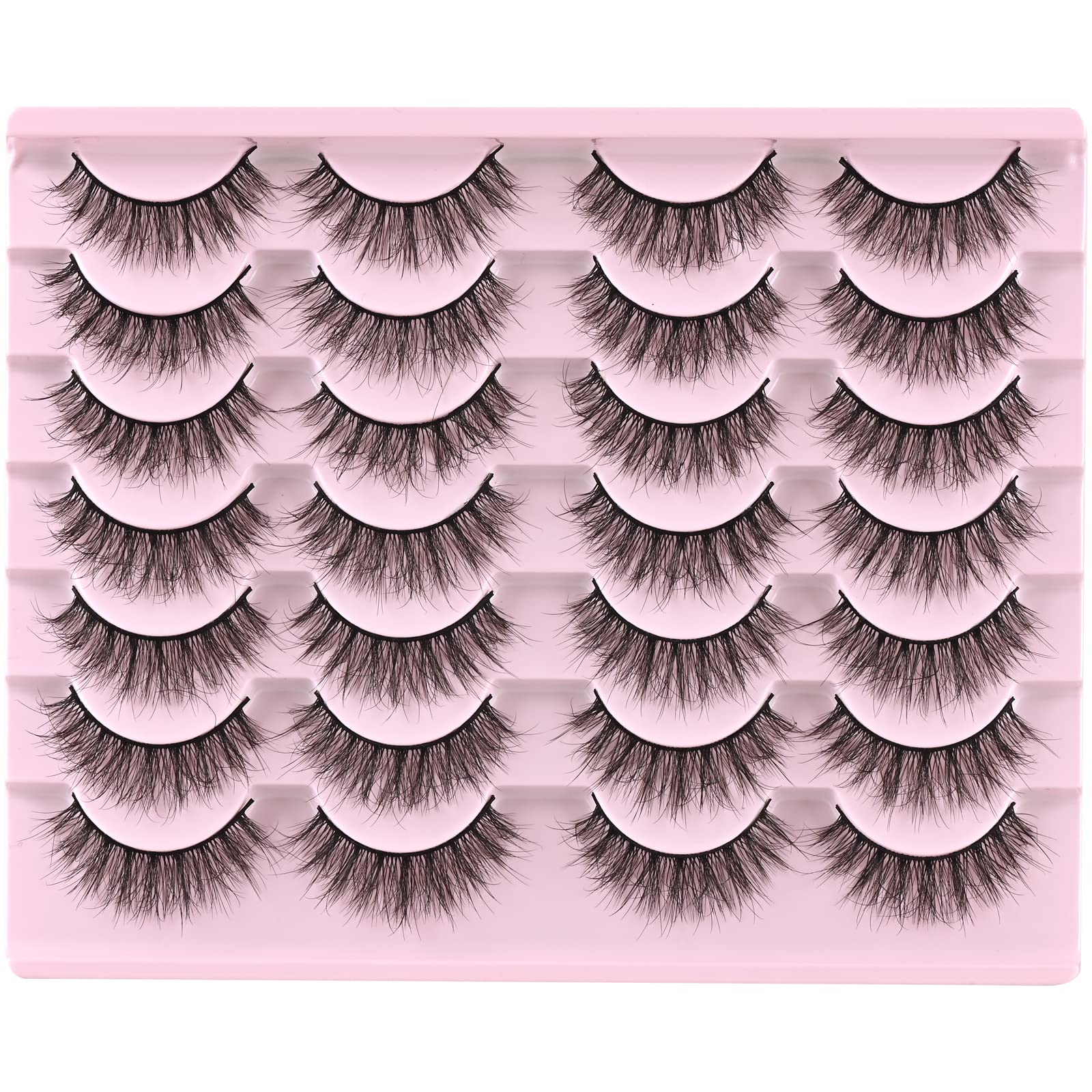 FARRED F5 lashes mink-like finish for a natural look.