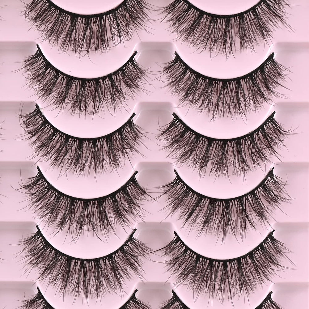 FARRED F5 lashes reusable 14-pair set for budget-friendly use.