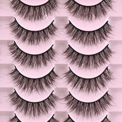 FARRED F5 lashes reusable 14-pair set for budget-friendly use.
