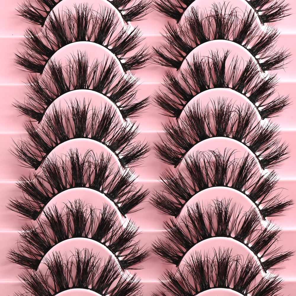 FARRED Fluffy Lashes come in a 10-pair pack for versatile looks