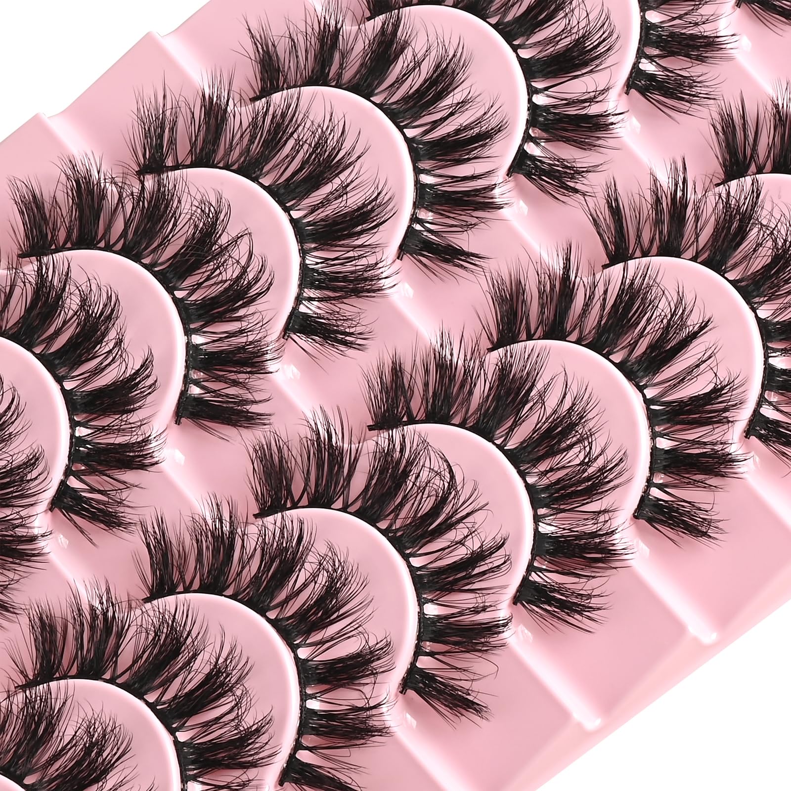 FARRED Fluffy Lashes are easy to apply and reusable